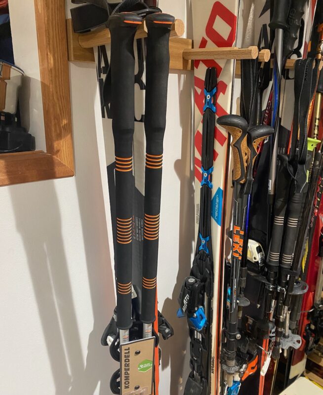 Komperdell ski touring poles. Image © PlanetSKI.